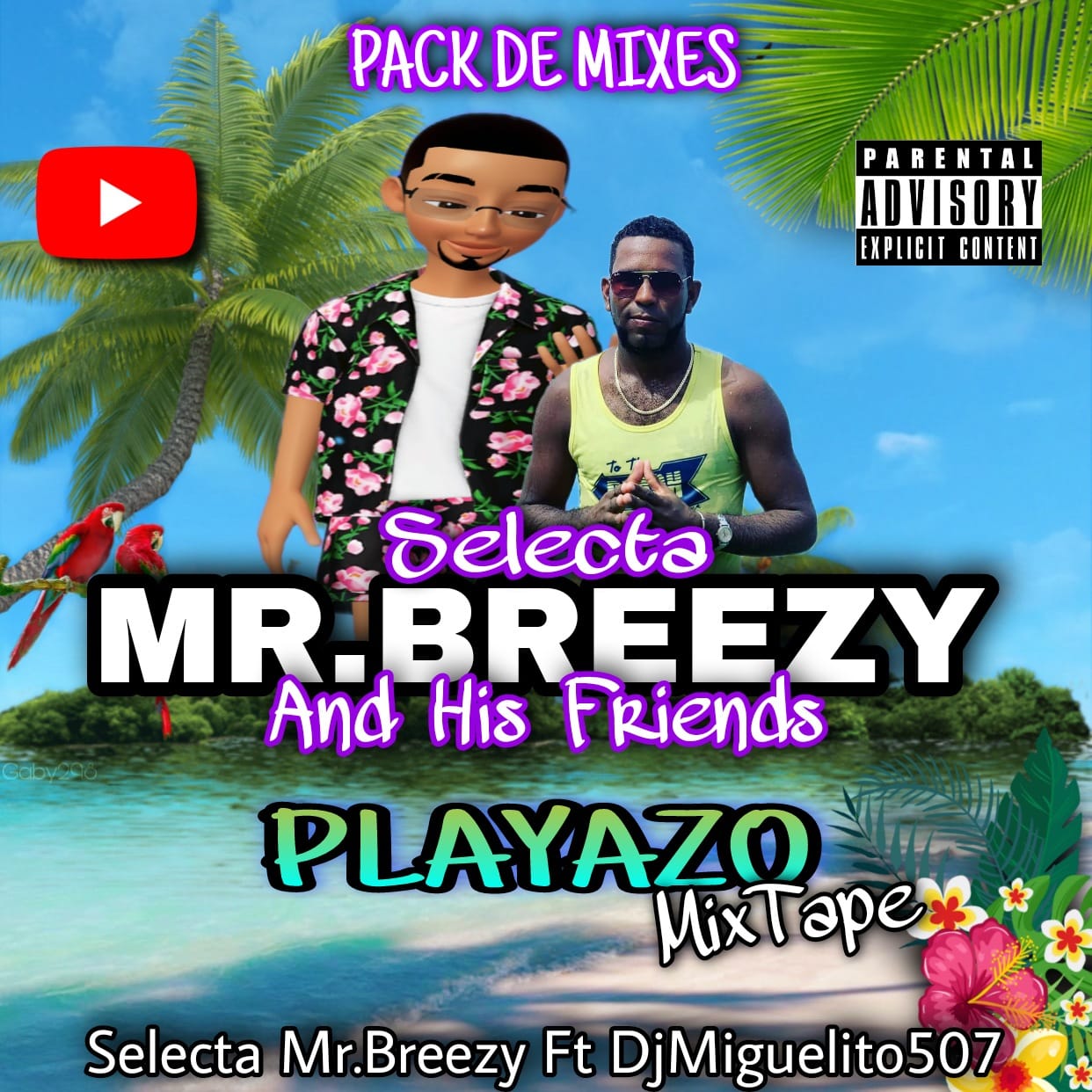(Pack de Mixes) Playazo Mixtape - Selecta Mr.Breezy Ft DjMiguelito507
